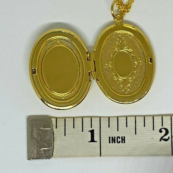 Blue Gold Petite Locket Hummingbird Wedding Party - Picture 9 of 9